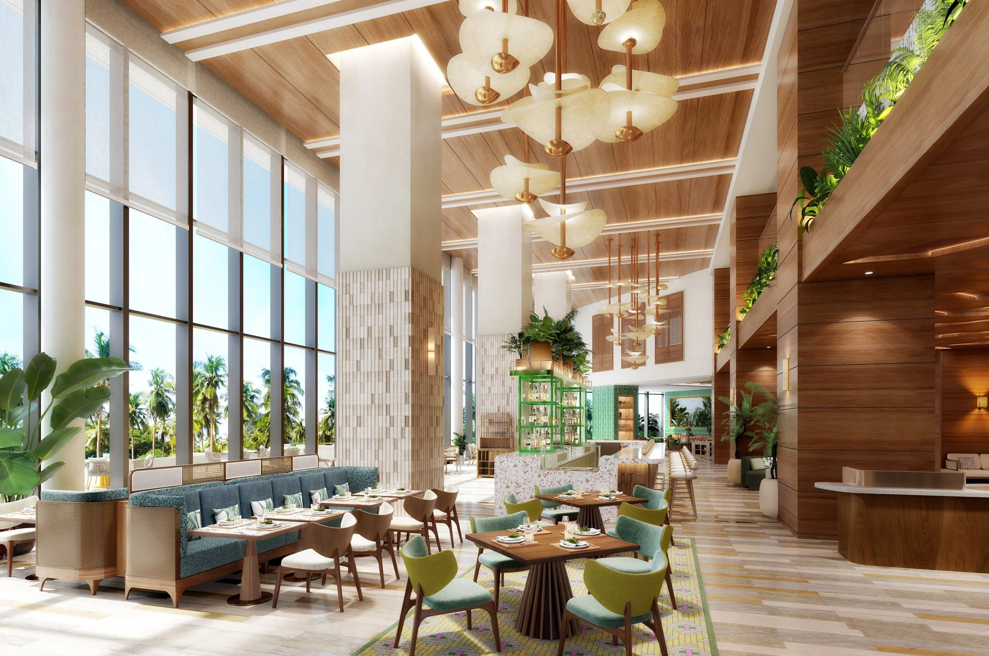 ホテルロビー/レストラン