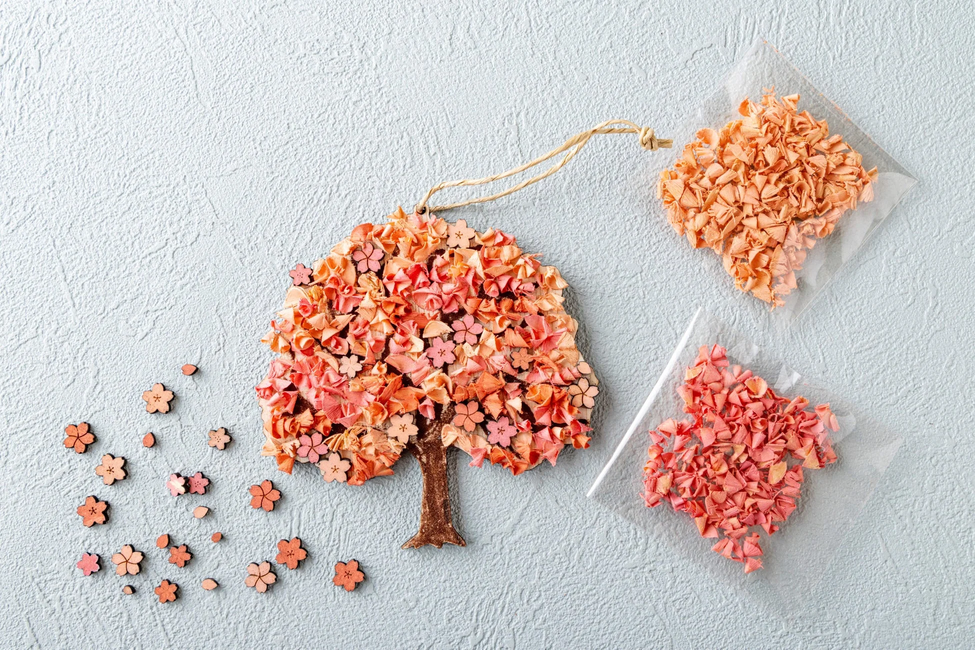 桜のウォールデコ・オブジェづくり