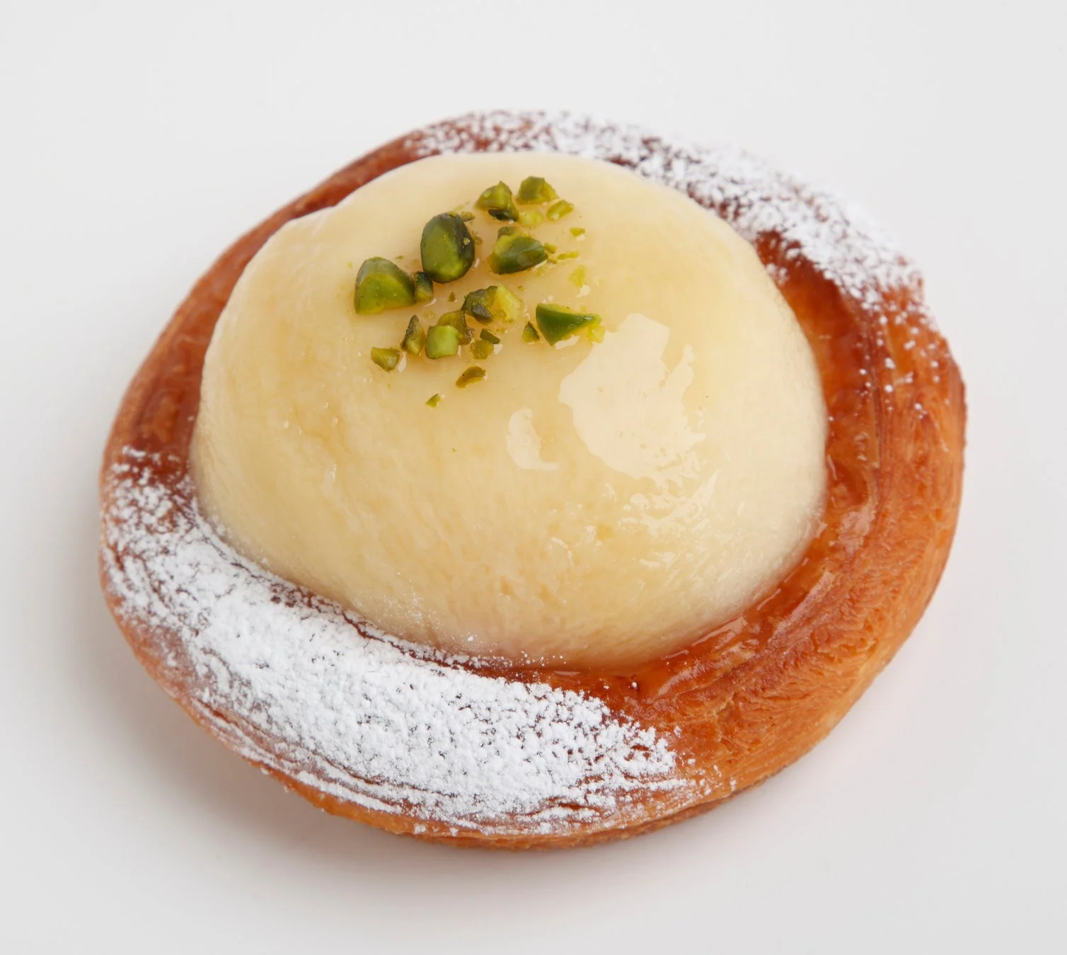 桃のシロップ煮デニッシュ